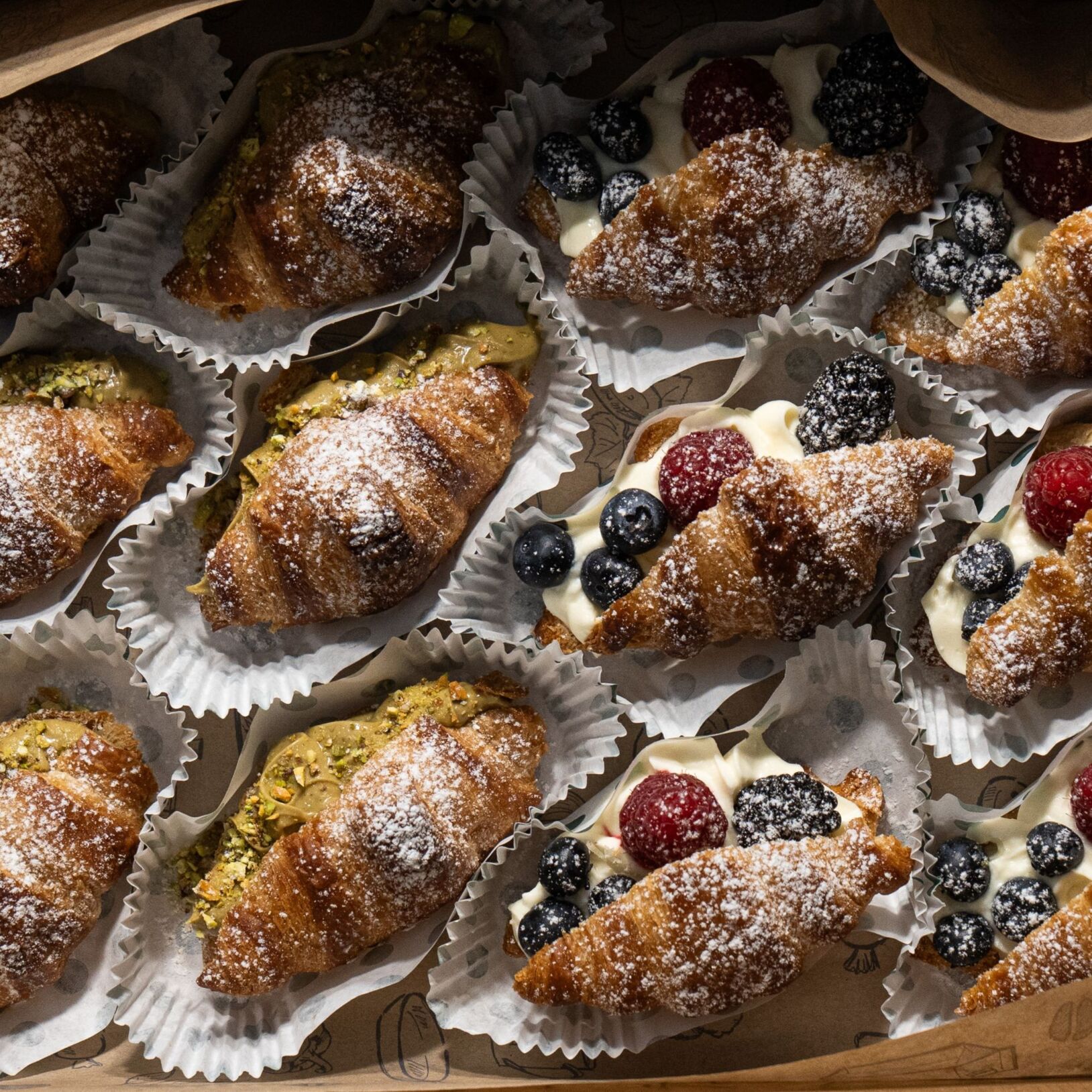 Box mini croissant słodkie 12 szt. #2