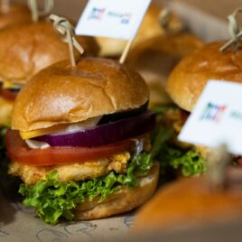 Box mini burger mięsny 15 szt.