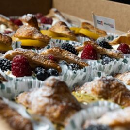 Box mini croissant słodkie 24 szt.