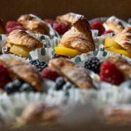 Box mini croissant słodkie 24 szt.