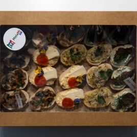 Box kanapeczki vege 20 szt.